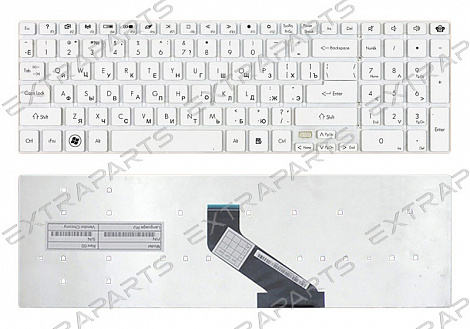 Клавиатура Packard Bell EasyNote LV44HC белая