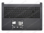 Топ-панель Acer Aspire 5 A515-55 темно-серая с подсветкой