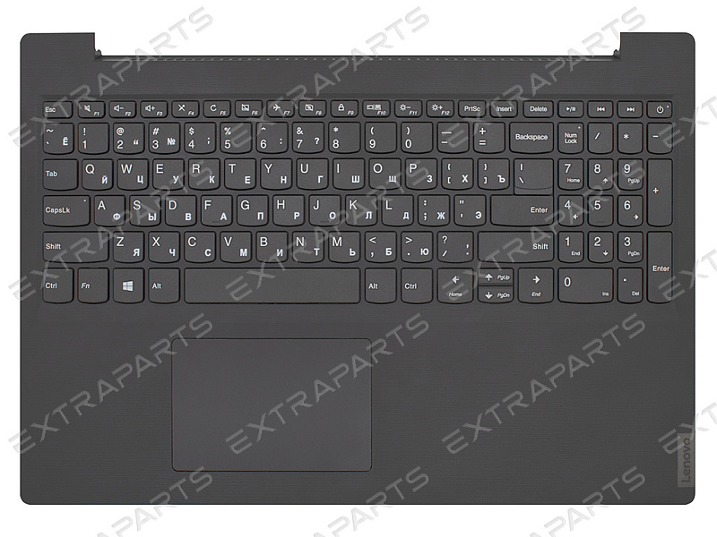 Топ-панель для Lenovo IdeaPad L3-15ITL6 серая