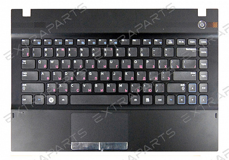 Клавиатура SAMSUNG NP300V4 (RU) черная топ-панель