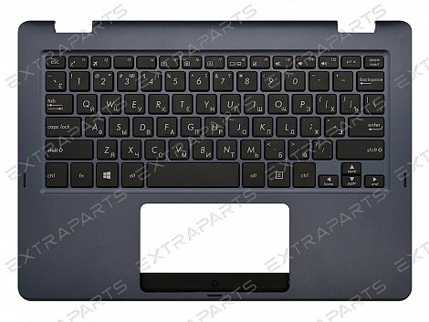 Топ-панель Asus VivoBook Flip 12 TP202NA синяя