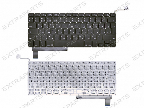 Клавиатура Apple MacBook Pro 15" A1286 (RU) черная с подсветкой