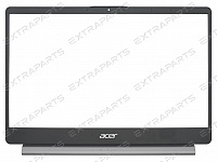 Рамка матрицы для ноутбука Acer Swift 1 SF114-32 черная с серебром