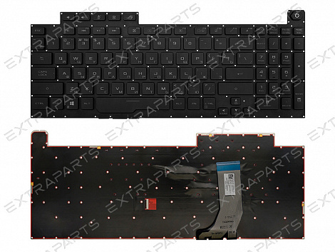 Клавиатура 0KN1-911RU11 для Asus черная