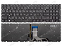 Клавиатура для HP 17-cp черная с подсветкой