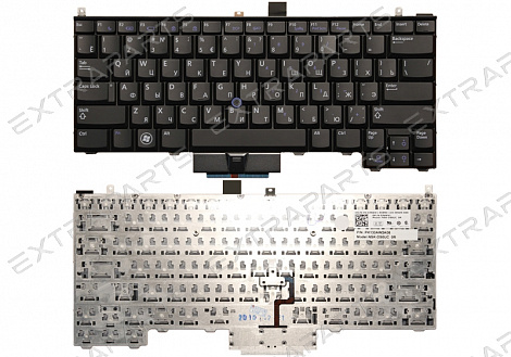 Клавиатура DELL Latitude E4310 (RU) черная
