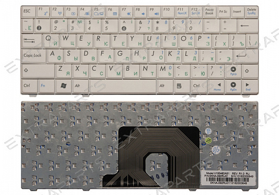 Клавиатура ASUS EEE PC 900HA (RU) белая