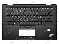 Клавиатура LENOVO ThinkPad X1 Carbon (4th Gen) (RU) черная топ-панель