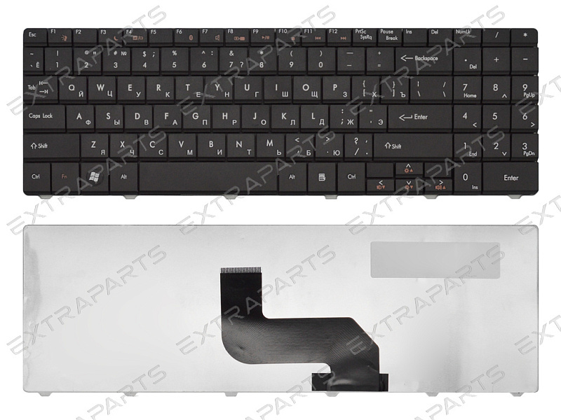 Клавиатура Packard Bell EasyNote TE70BH черная
