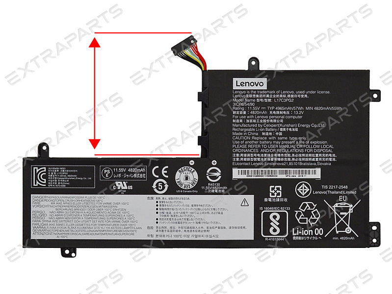 Аккумулятор Lenovo Legion Y540-15IRH