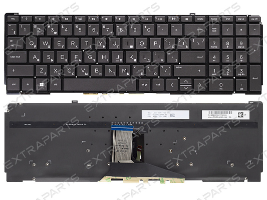 Клавиатура HP Spectre X360 15-eb бронзовая с подсветкой | Клавиатуры ...
