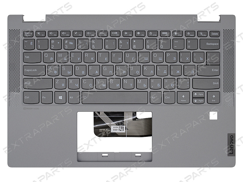 Топ-панель для Lenovo Flex 5 14IIL05 серая