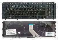 Клавиатура HP Pavilion DV6-1000 (RU) черная гл.