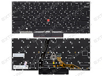 Клавиатура SN21E21102AA для Lenovo ThinkPad черная с подсветкой