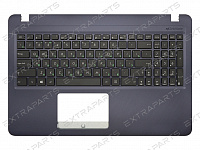 Клавиатура Asus X540UB черная топ-панель