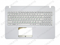 Клавиатура Asus F540SC белая топ-панель