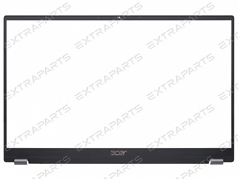 Рамка матрицы для ноутбука Acer Swift 3 SF316-51 черная с серыми заглушками