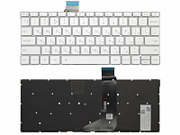Клавиатура для ноутбука Xiaomi Mi Notebook Air 12.5" (RU) серебро с подсветкой