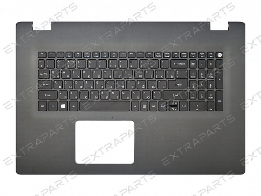 Клавиатура Acer Aspire E5-752G серая топ-панель