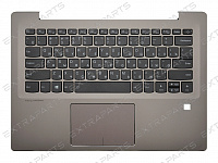 Клавиатура Lenovo IdeaPad 520S-14IKB серая топ-панель