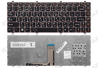 Клавиатура LENOVO IdeaPad Y470 (RU) серая