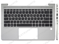Топ-панель для HP Elitebook 640 G10 серебряная (2 разъема USB-C)