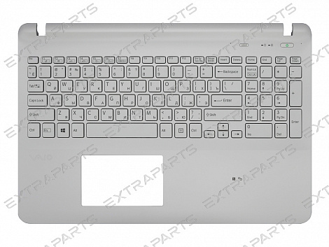 Клавиатура SONY VAIO FIT 15E (RU) белая топ-панель с подсветкой